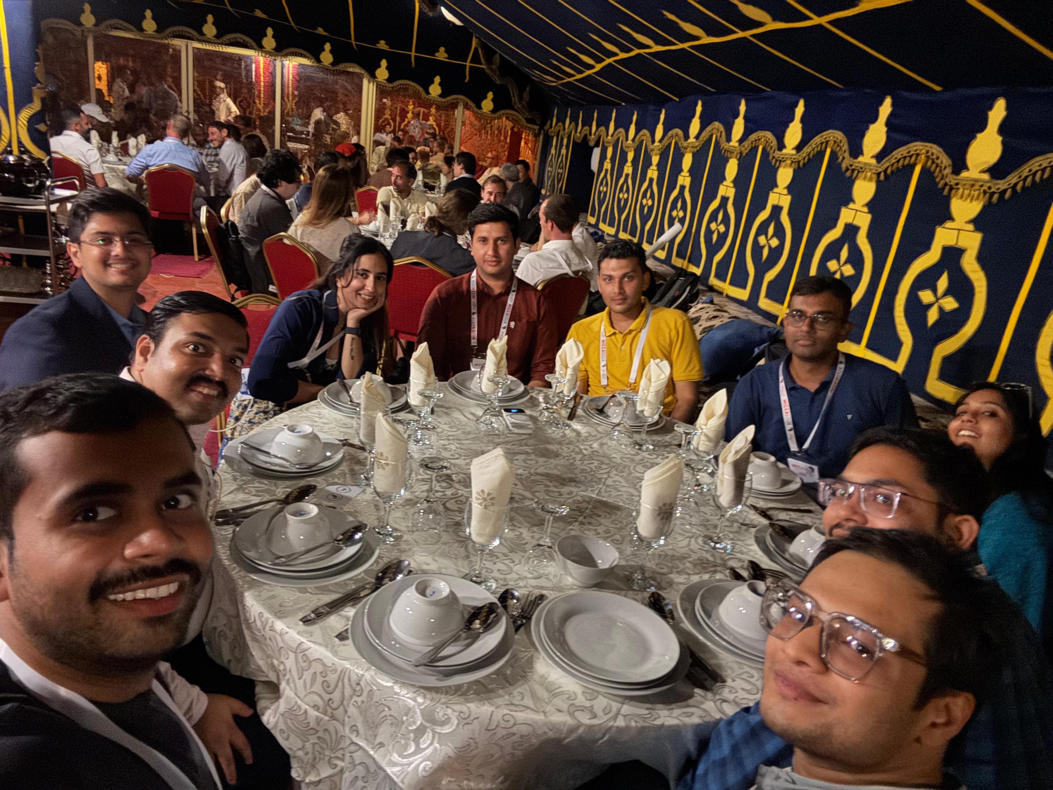 Indian Researchers at Gala